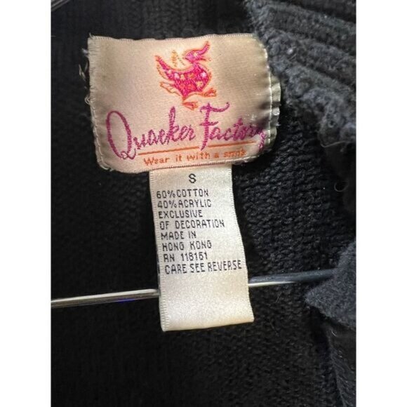 Quacker Factory Womens Christmas Sweater Small - Picture 5 of 7